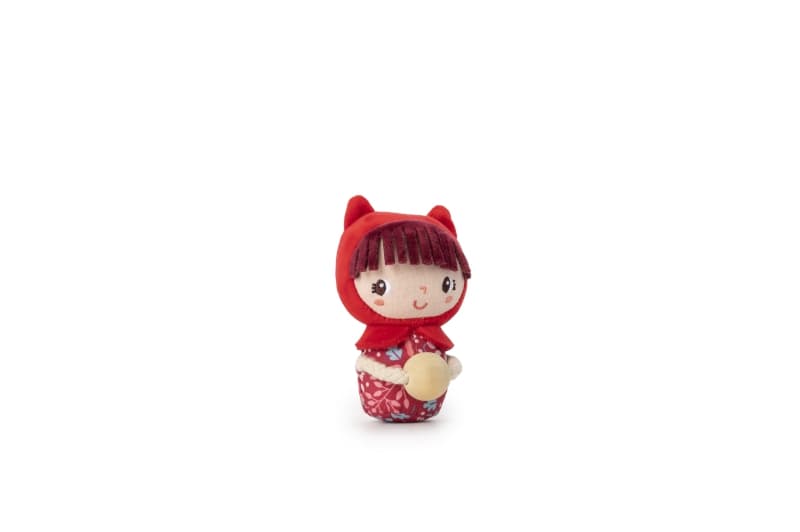 Chaperon Mini Hochet, je decouvre lilliputiens rouge a-23 h-23