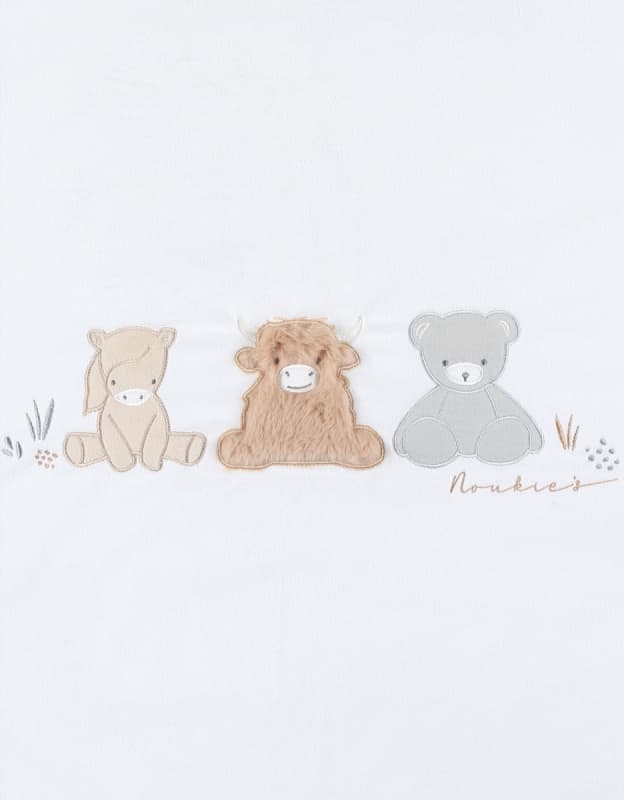 Couverture Veloudoux, 75x100cm fluffy, orso & lily noukie's — vue 4 sur 6
