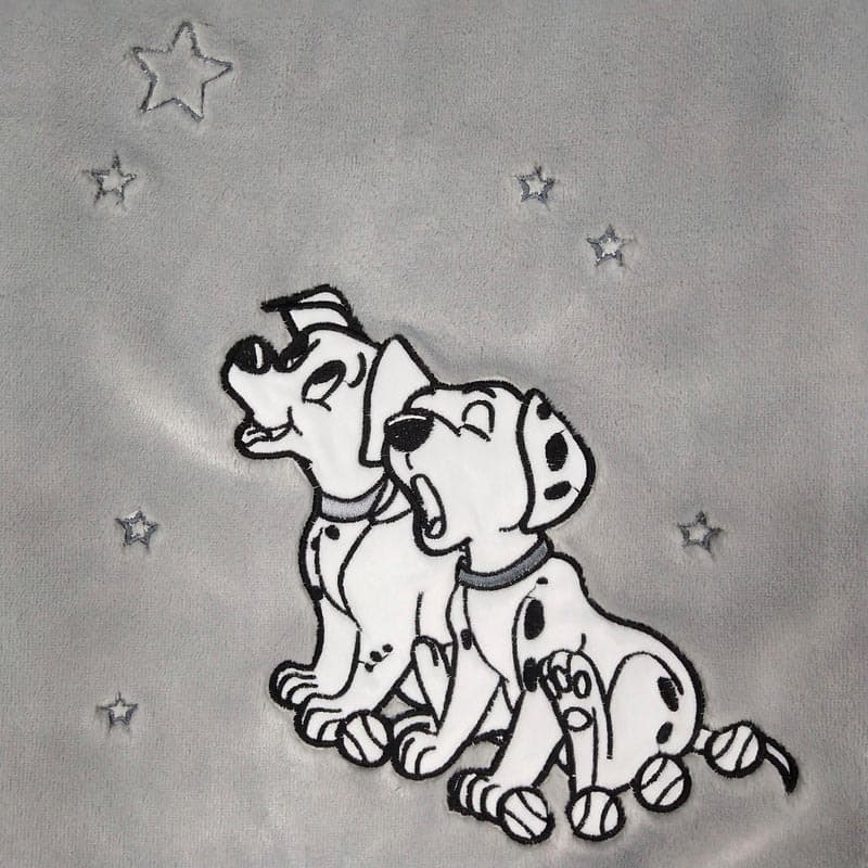 Couverture Bi-matiere 75x100cm - One, op 101 dalmatiens disney 75x100 — vue 4 sur 5