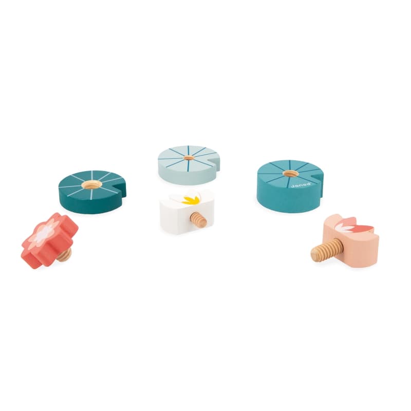 Box 24 Mois, jouets d'eveil janod multicolore 35 x 9 x 25 collection 2024 — vue 4 sur 5