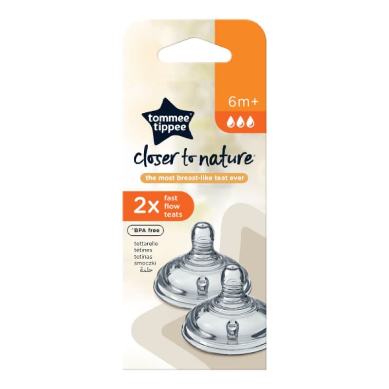 Tetine Ctn Debit Rapide X2, tommee tippee — vue 3 sur 3