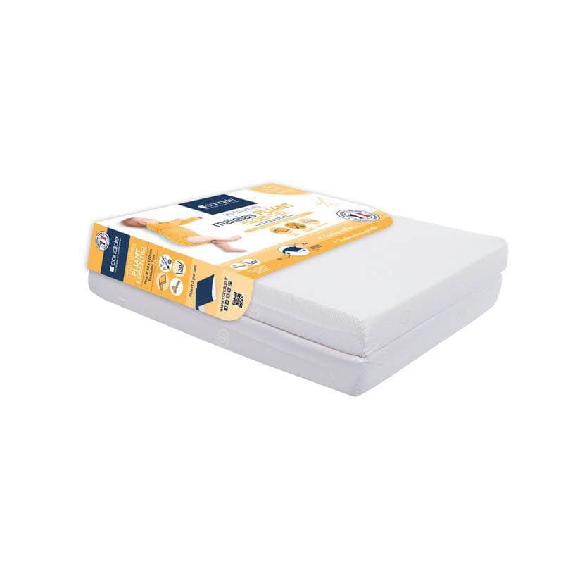 Matelas Essentiel Pliant 2 Parties Dehoussable 60x120x7 Cm — vue 4 sur 4