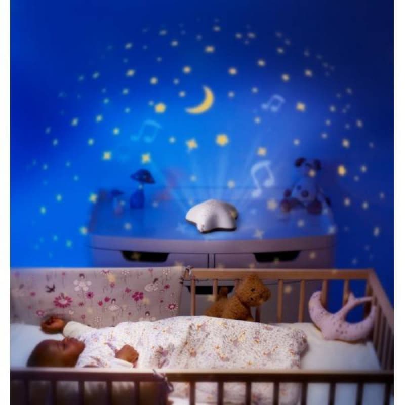 Projecteur d'Etoiles Dans les Bois, pabobo beige — vue 2 sur 3