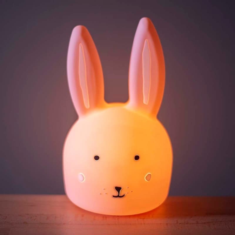 Veilleuse Silicone, rose mrs. rabbit trixie — vue 4 sur 4