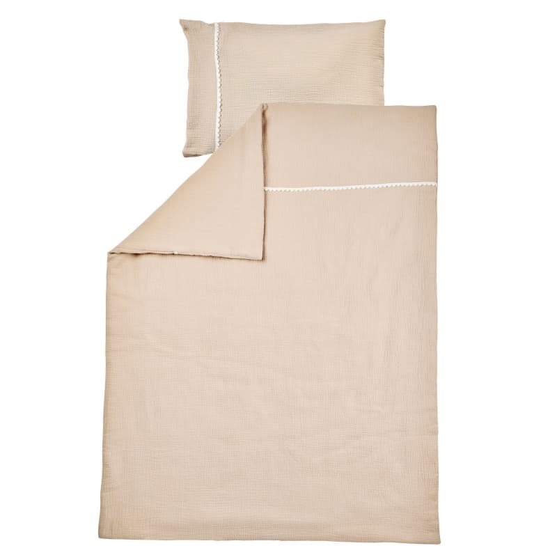 Housse de Couette Gaze de Coton, sable 140x100cm fanfan nattou 25/07 — vue 3 sur 3
