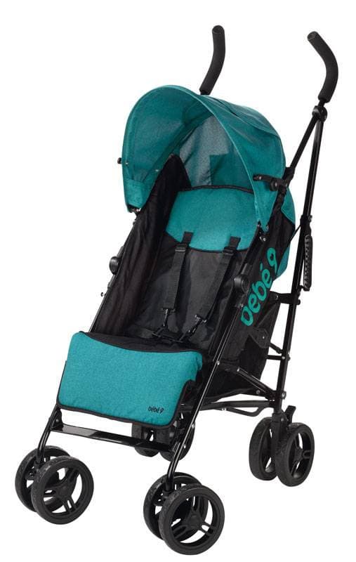 Poussette Canne Baya 2 Bleu Noir, bebe9reference — vue 3 sur 5