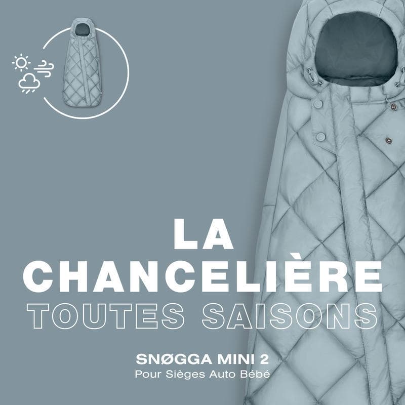 La Chanceliere Universelle Snogga Mini 2 - Beach Blue - Cybex, général cybex 75x50x2 cm 2022 — vue 2 sur 5