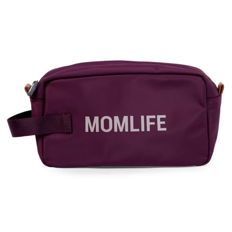 Momlife Trousse de Toilette, childhome aubergine 25 x 14 x 10 cm — vue 2 sur 4