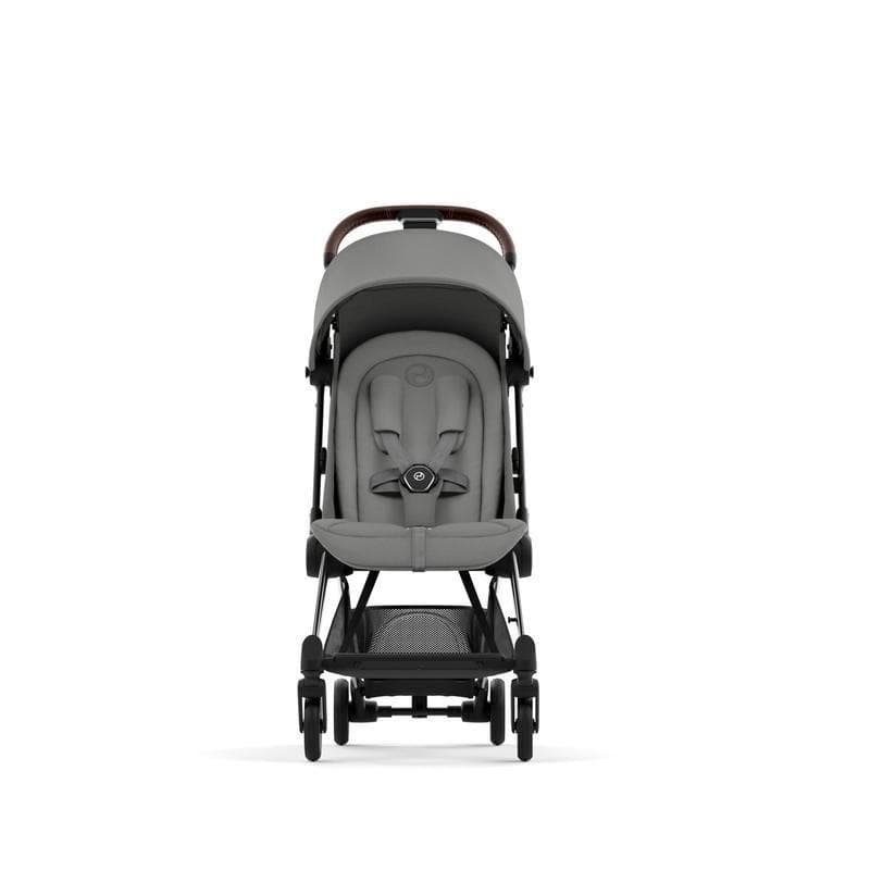 Poussette Coya Chrome Brown - Mirage Grey | Cybex, cybex platinum cybex gris 79 cm x 44 cm x 105 cm — vue 3 sur 5