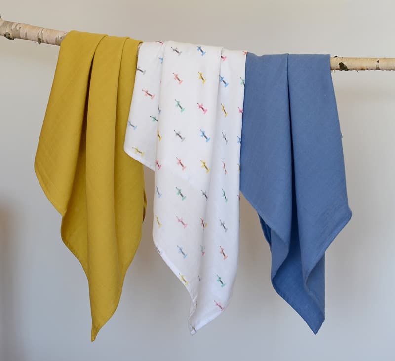 Boite 3 Langes - Teckel, beige — vue 3 sur 3