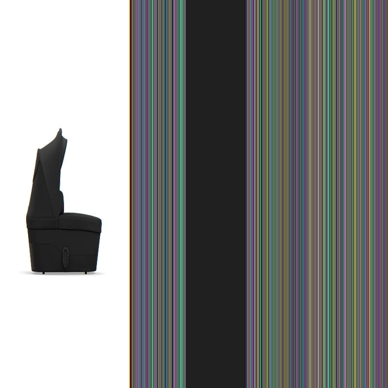 Melio 2 Nacelle Deep Black | Black, cybex gold columbus trading partners deep black p-e a-h — vue 3 sur 4
