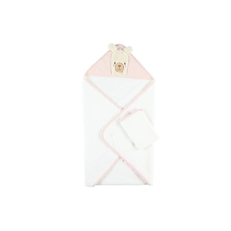 Set de Bain Rose Moris Sacha, rose clair permanent — vue 1 sur 3