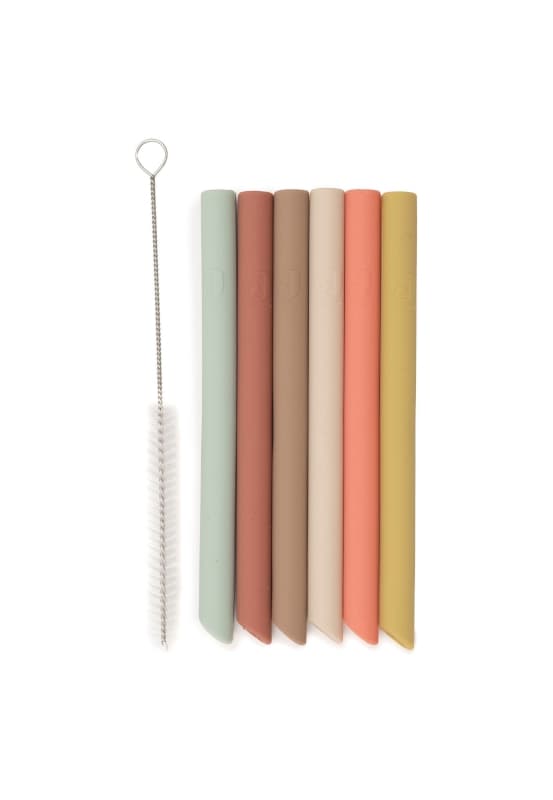 Pailles Silicone X6, multicolore silicone jollein — vue 1 sur 3