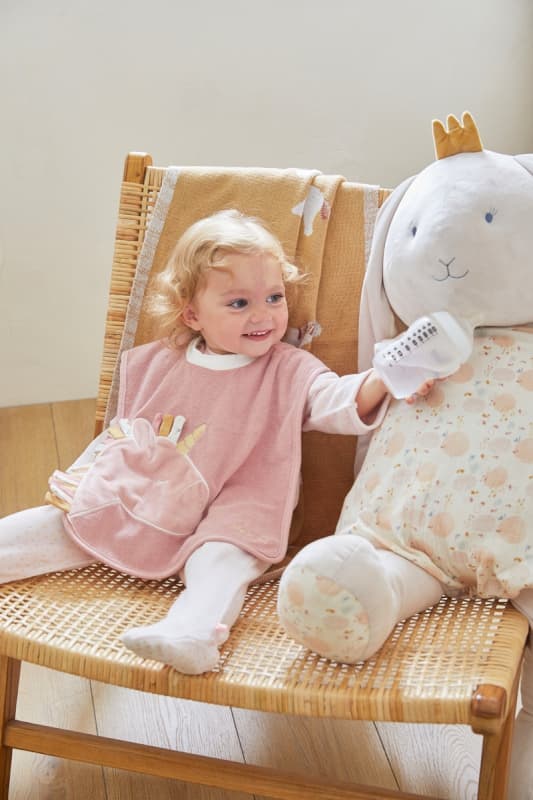 L&j Pili Peluche Large Veloudoux, beige permanent — vue 1 sur 2