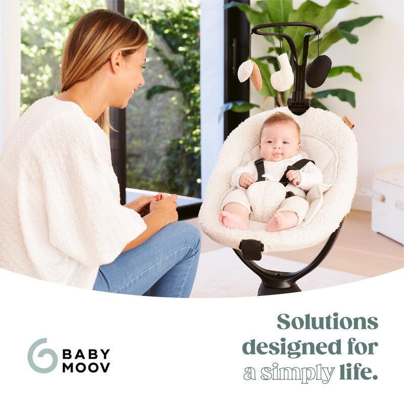 Swoon Evolution Curl White, confort babymoov — vue 4 sur 5