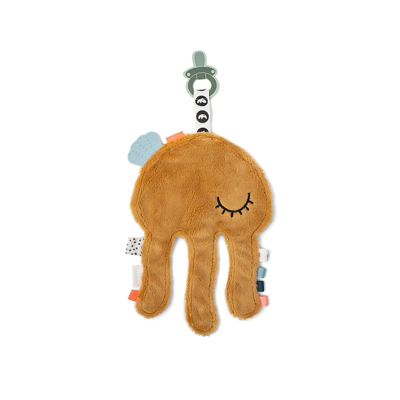 Doudou Attache-sucette Jelly, jelly moutarde news feb 2021 — vue 3 sur 4