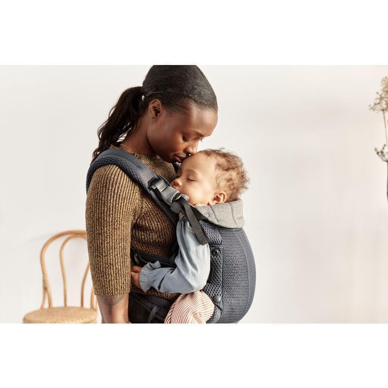 Porte-bebe Harmony, anthracite mesh 3d — vue 5 sur 5