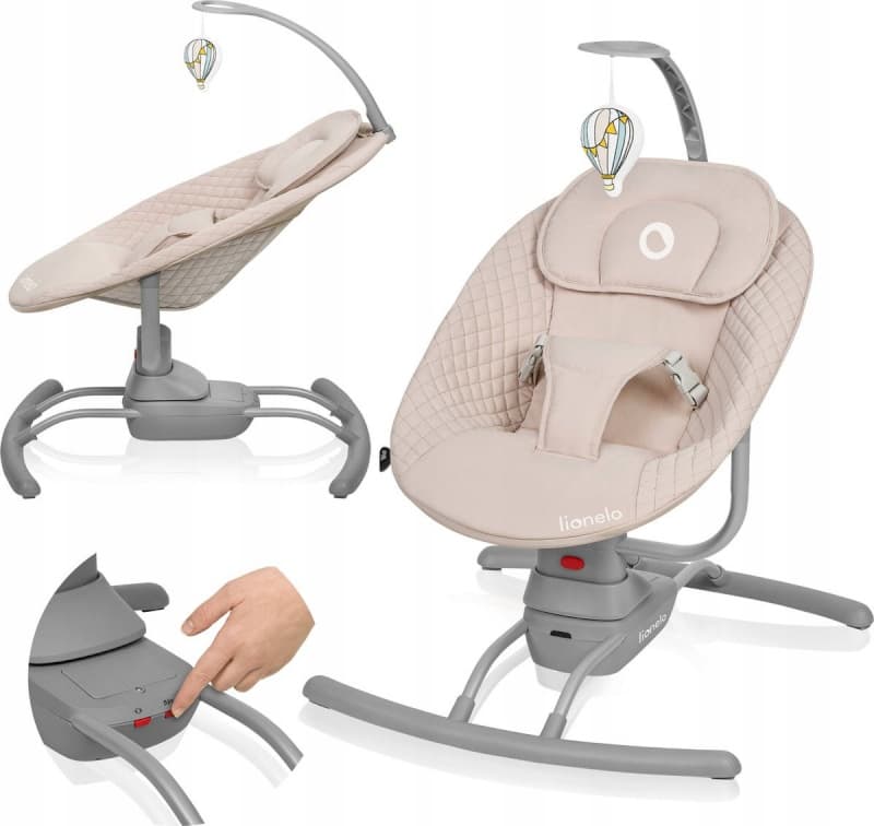 Transat Balancelle Rio Lionelo Beige Latte