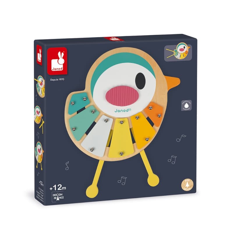 Xylo Oiseau Pure, jouets d'eveil janod 2022 — vue 2 sur 4