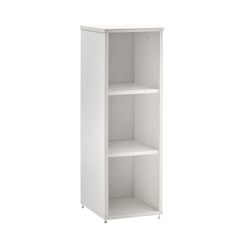 Petite Bibliotheque Lora Blanche, blanc imitation châtaignier n galipette