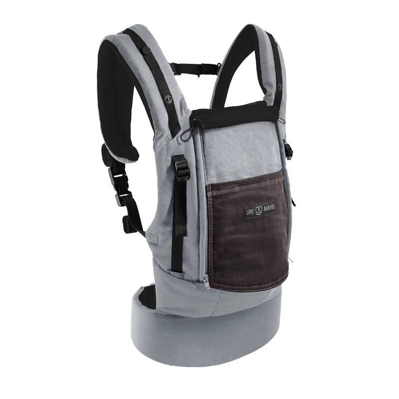 Porte-bebe Physiocarrier, portage love radius par jpmbb elephant poche cafe — vue 4 sur 4
