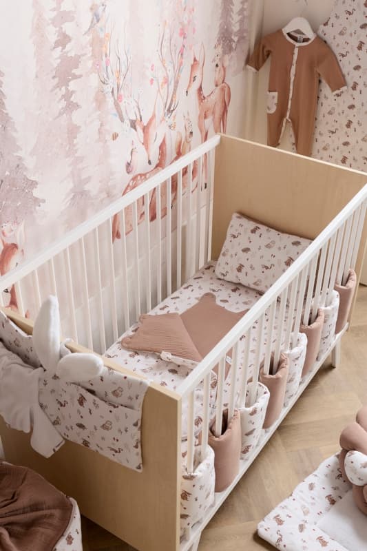 Range-pyjama & Doudous - Cosy Forest, blanc mocha cosy forest bb&co — vue 2 sur 4