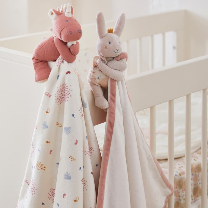 L&j Pili Peluche Ma Premiere Couverture Veloudoux, beige permanent — vue 2 sur 4