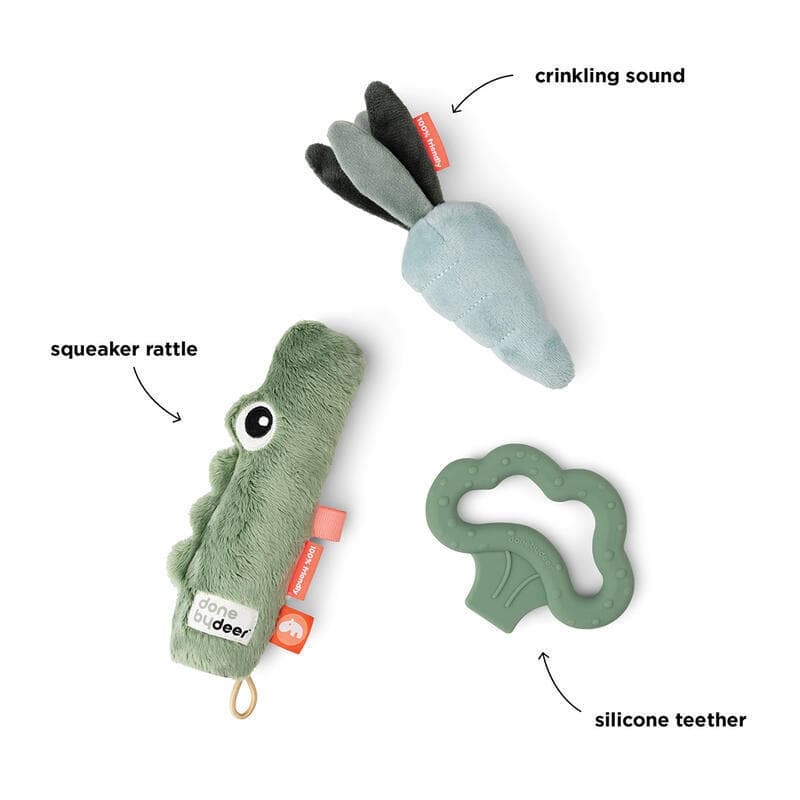 Coffret Naissance Croco, vert done by deer news feb 2023 — vue 1 sur 5