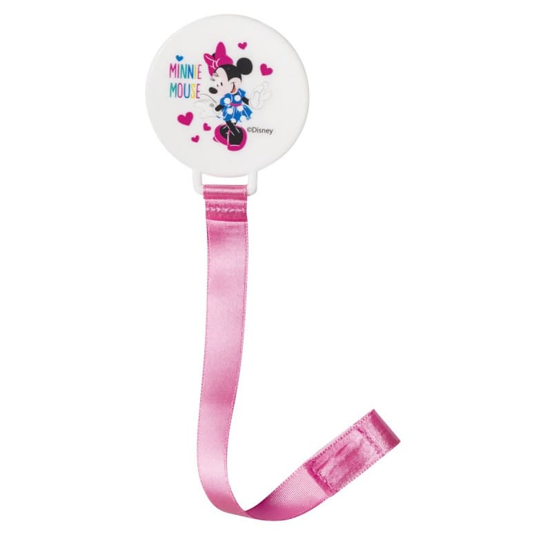 Accroche Sucette, minnie pink girl disney