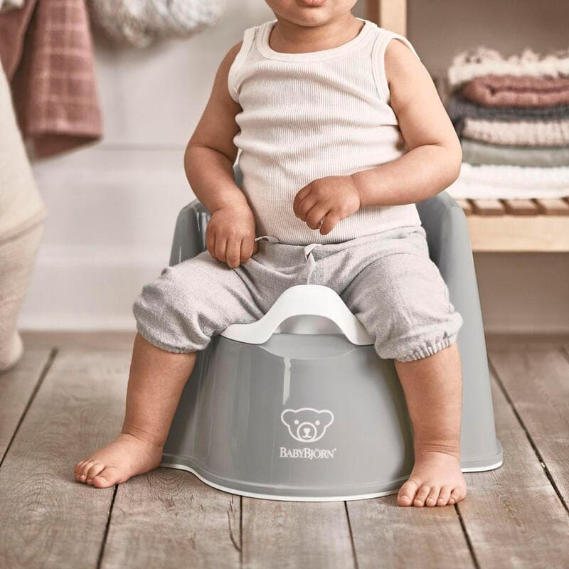 Pot Fauteuil, gris/blanc — vue 2 sur 2