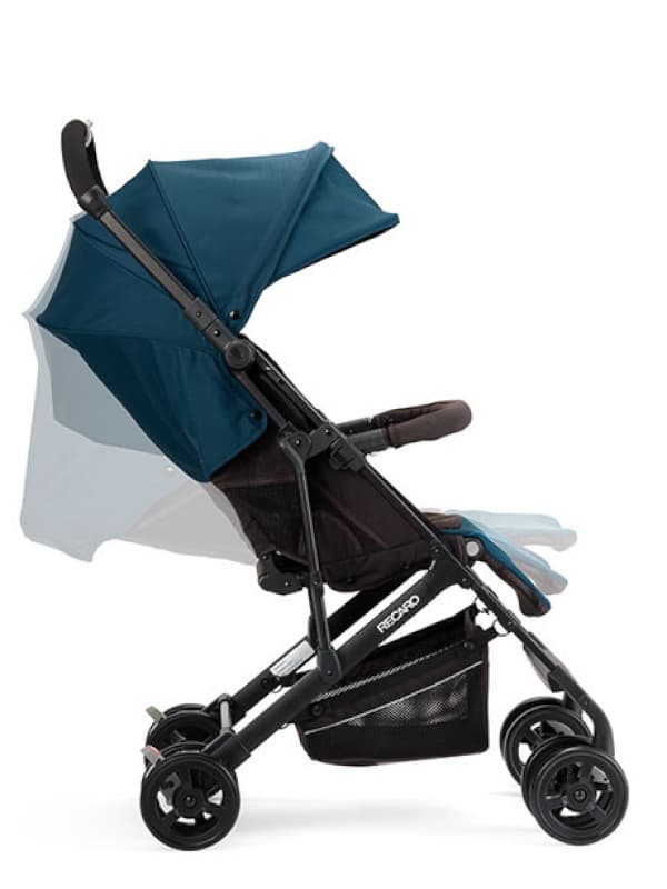 Poussette Easylife Elite 2 Select Teal Green, poussette recaro teal green — vue 3 sur 6