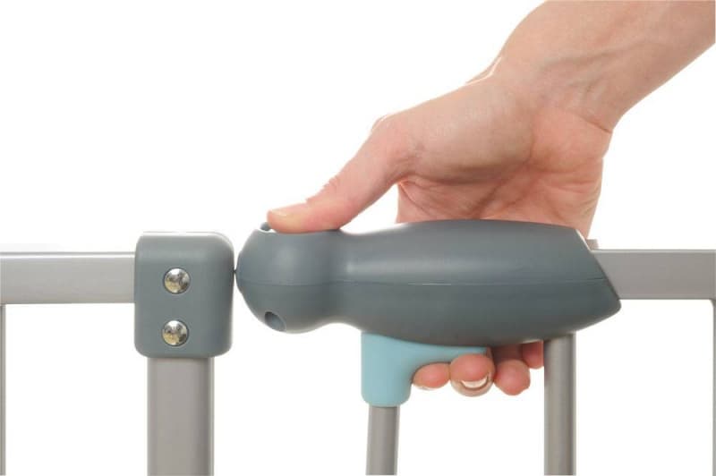 Barriere de Securite Noa Gris, bebe9reference per — vue 1 sur 3