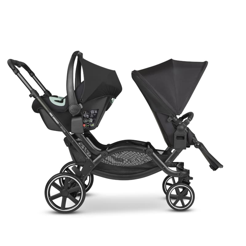 Poussette Jumeaux Zoom 2024, noir ink — vue 30 sur 36