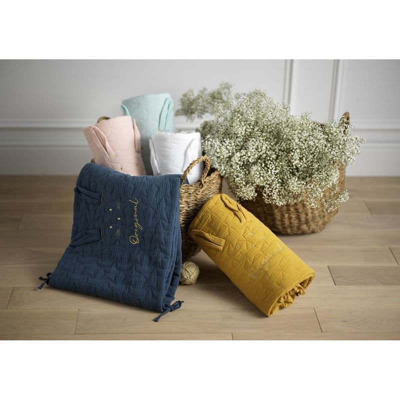 Tour de Lit Topaze, original jaune topaze jaune topaze 140 x 70 x 19 — vue 2 sur 5