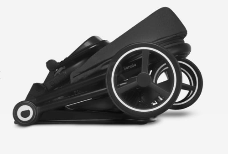 Poussette Mika 2en1, lionelo graphite — vue 4 sur 4