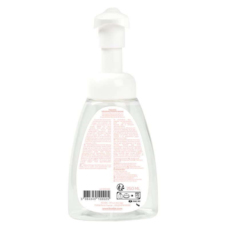 Mousse Desinfectante Mains - sans Parfum - 250 Ml — vue 2 sur 4
