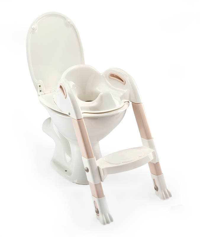 Reducteur de Wc Kiddyloo Ecru, marron glace per