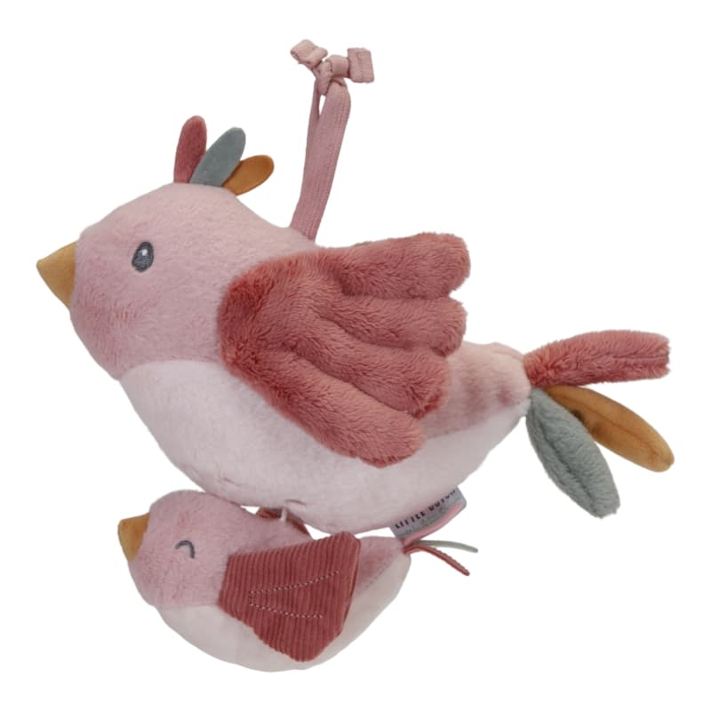 Boite a Musique Oiseaux, rose 0m+ flowers & butterflies little dutch 05-24 — vue 2 sur 3