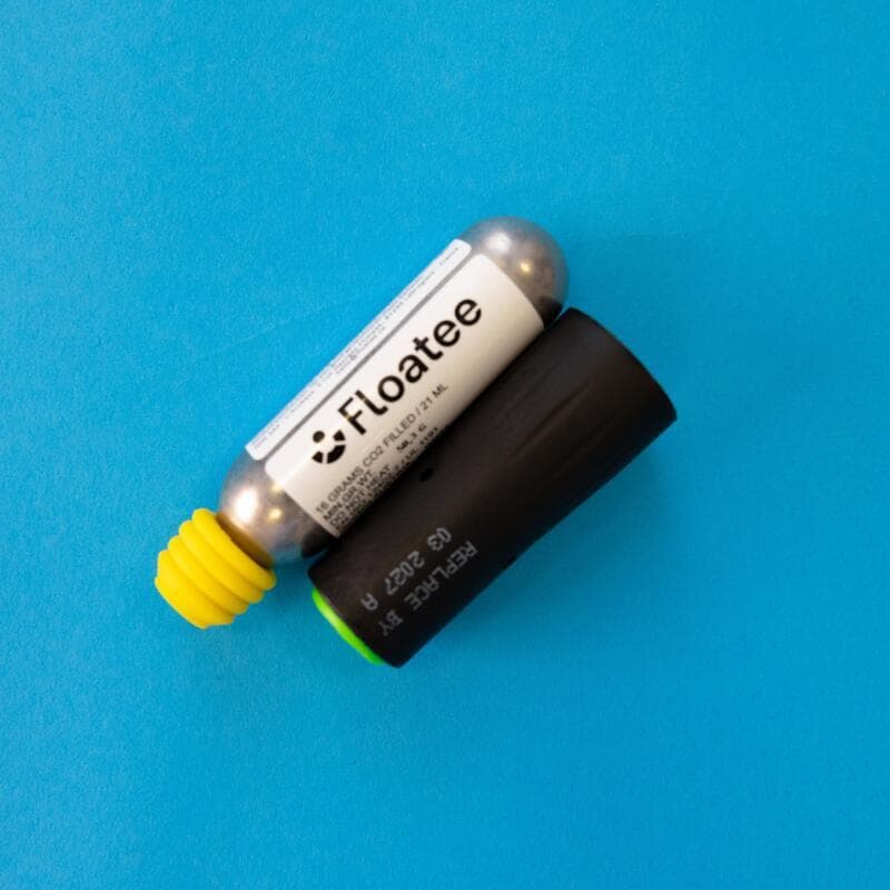 Recharge Declencheur Tee-shirt Anti-noyade, unique floatee e-24 — vue 1 sur 2