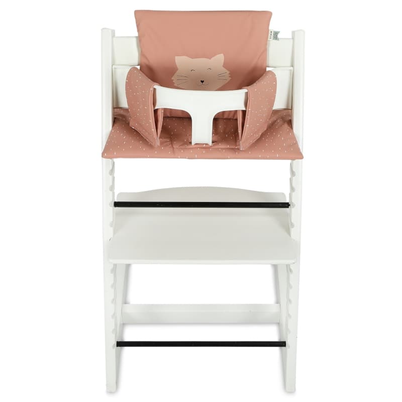 Coussin Chaise Haute Impermeable, mrs. cat trixie