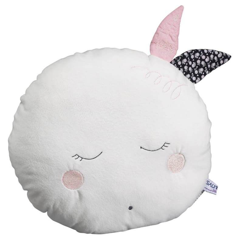 Coussin Lune Miss Fleur de Lune, sauthon