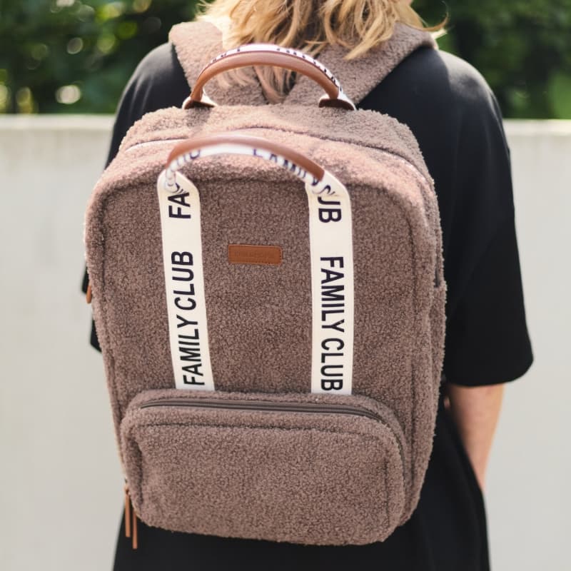 Sac a Dos Family Club Urban, teddy soft brown childhome — vue 4 sur 6