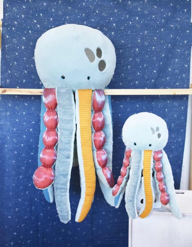Tresors Marins - Meduse 80cm, trésors marins ho bleu 80 2021 — vue 1 sur 2