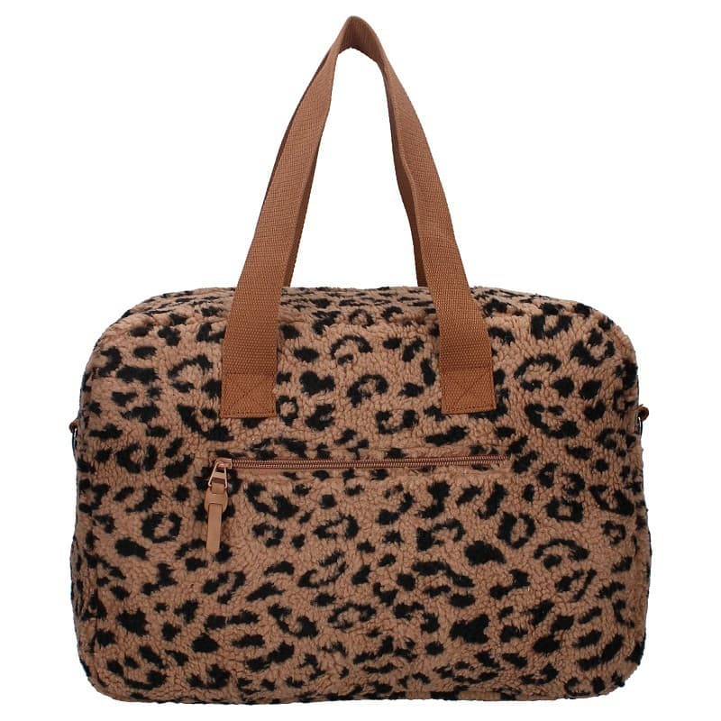 Sac a Langer Sherpa Leopard, caramel kidroom per — vue 3 sur 5