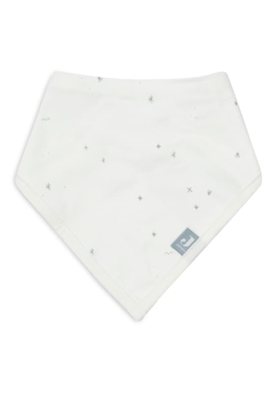 Bavoir Bandana X2, sea green twinkling jollein h-24 — vue 2 sur 5