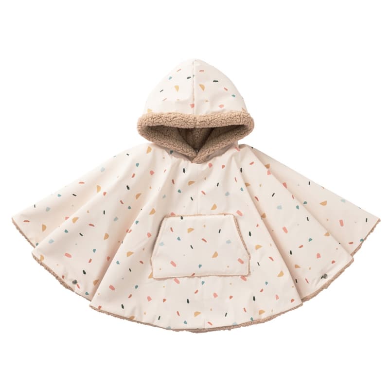Cire Bebe Impermeable Sherpa, terrazzo beige 12-24m bb&co per