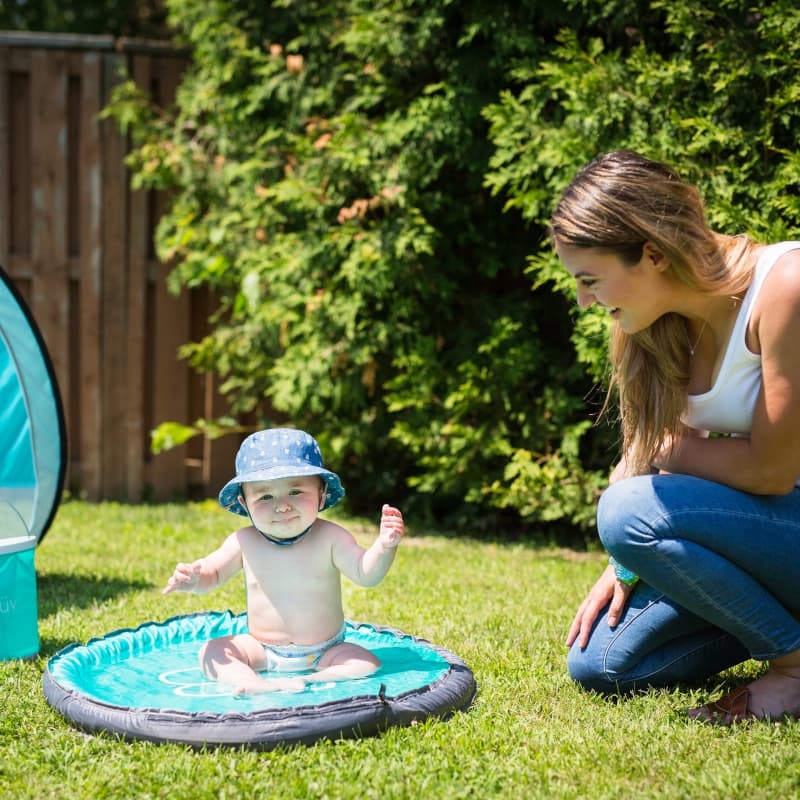 Splash - Pateaugeoire de Voyage pour Bebe, bblüv aqua — vue 14 sur 20