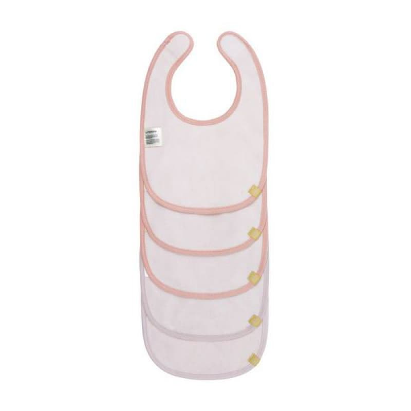 Lot de 5 Bavoirs Eponge Little Chums Souris, lässig rose — vue 1 sur 5