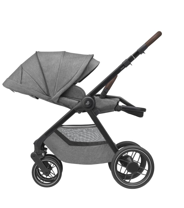 Mc Oxford Select Grey (dark Frame + Dark Brown Leather), maxi-cosi — vue 3 sur 3