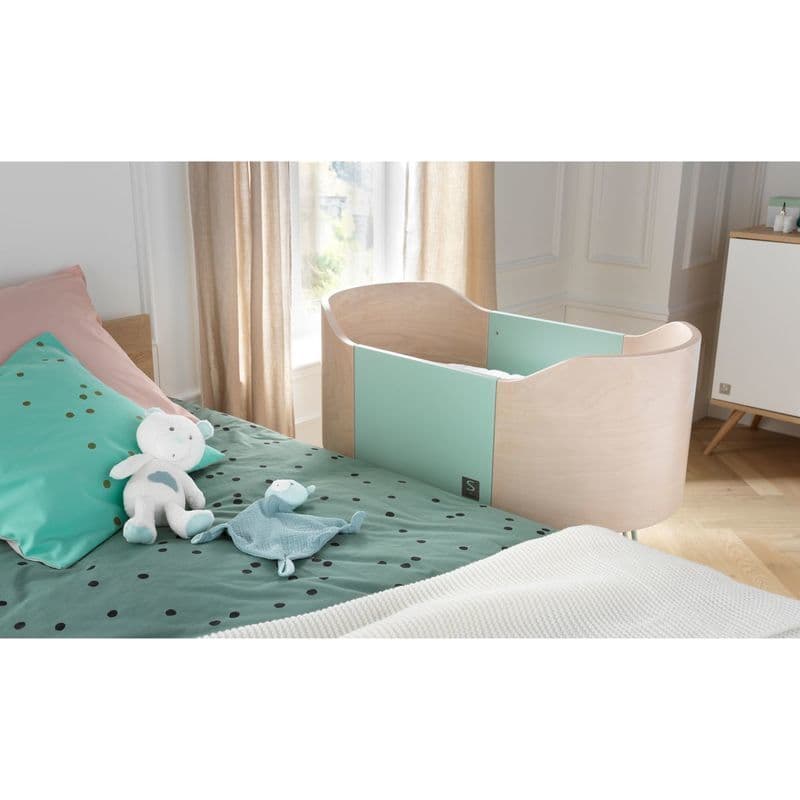 Berceau Pied Fil Tilleul Galopin, galopin sauthon original 93 x 96 x 54 — vue 1 sur 2